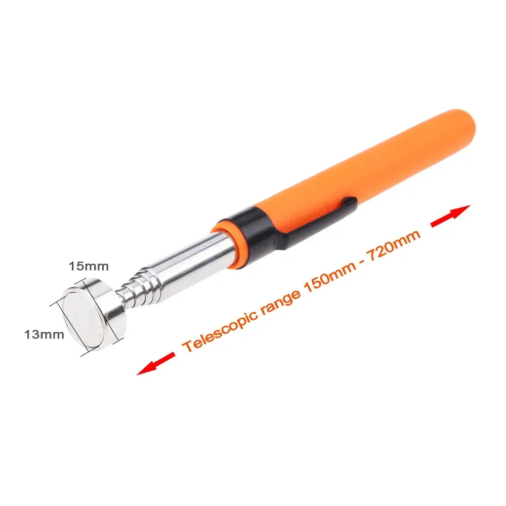 Telescopic Magnetic Pickup Tool with 360° Rotating 